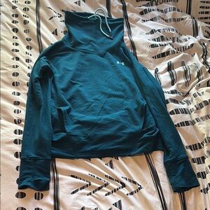 Under Armour Teal High-Collar Pullover